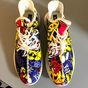 Shein coloeful sneakers men